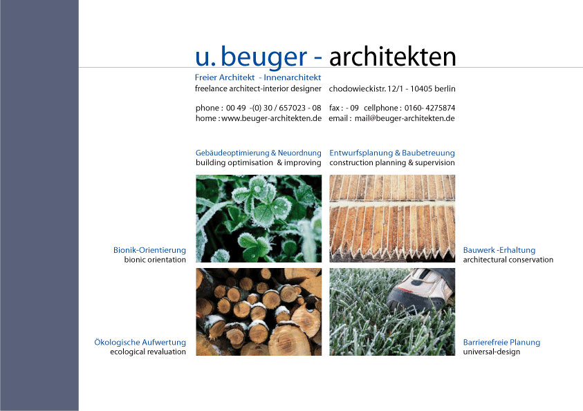 u.beuger - architekten